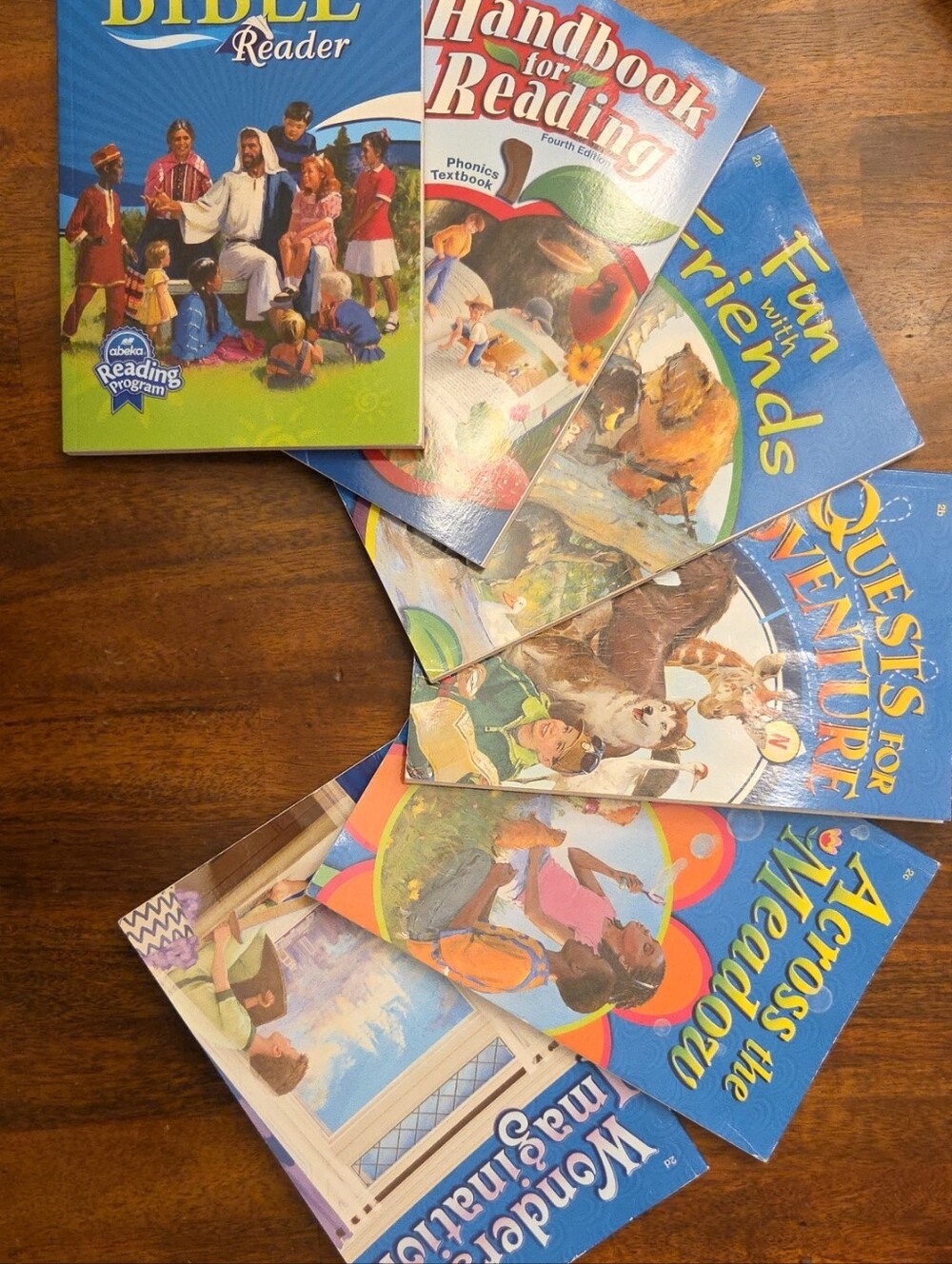 Abeka 2nd Grade Reading Books W/Parent Answer Key
